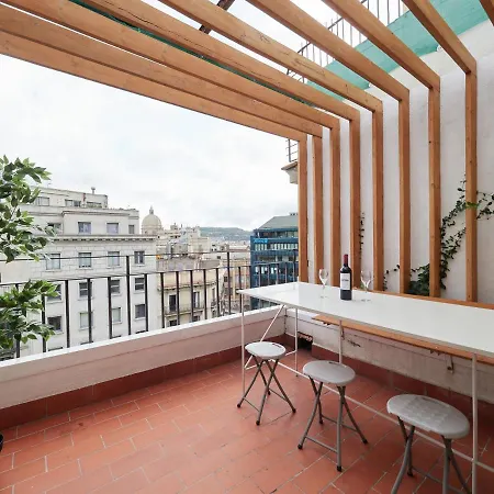 Bcn Plaza Cataluna Penthouse Apartment